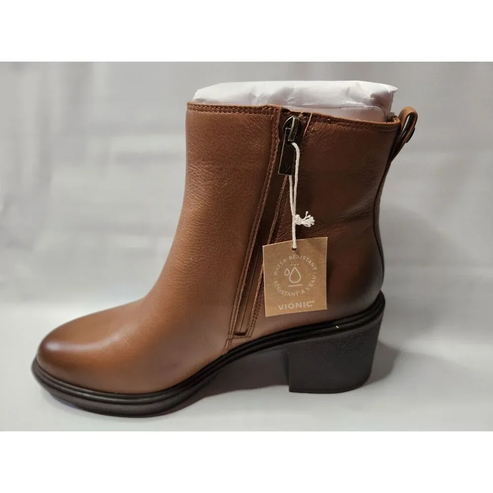Vionic Savannah Water‑Resistant Ankle Boots Women’s 10